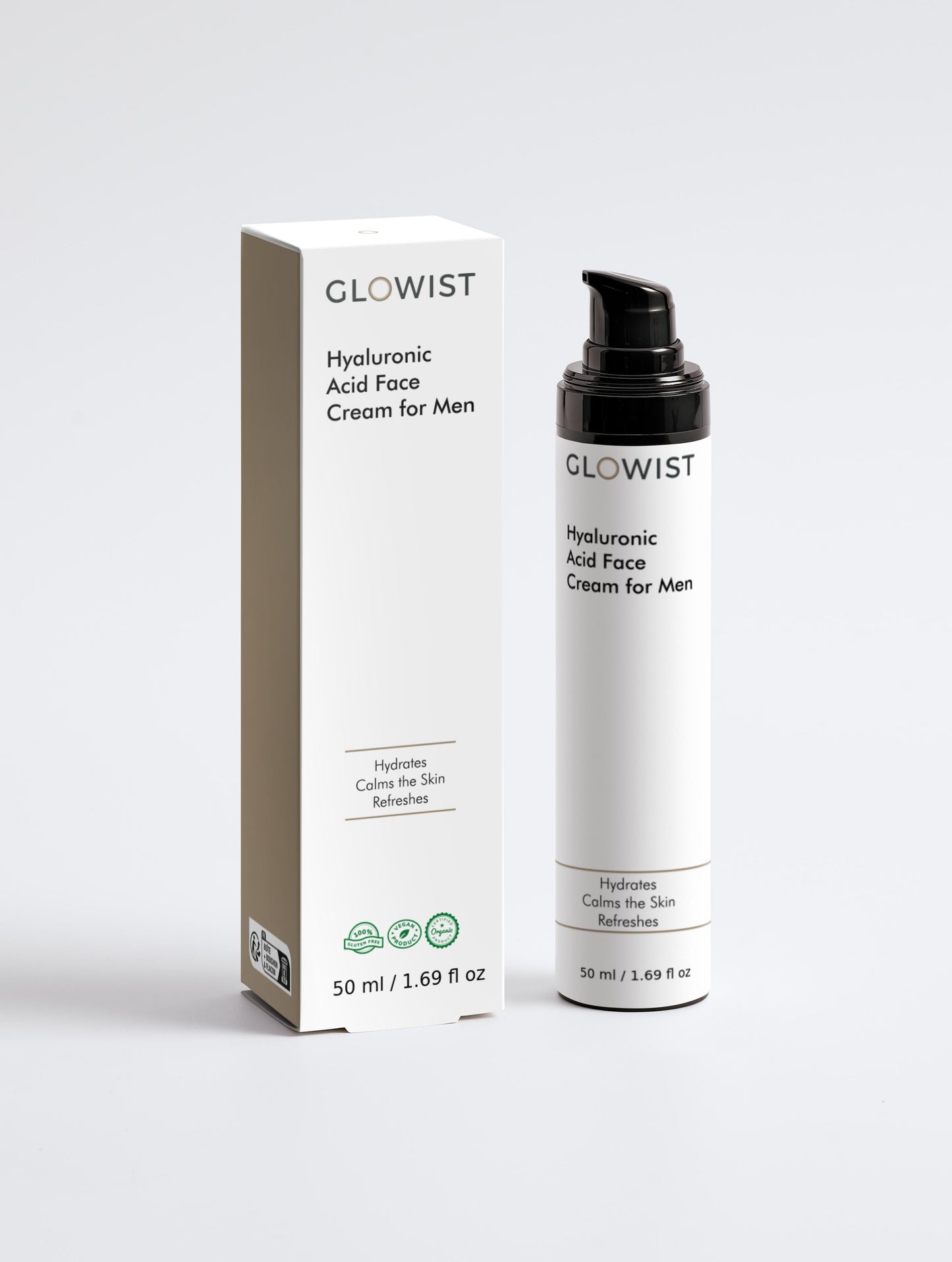 Men's Hydrating Face Moisturizer – Lightweight Daily Care - GLOWIST