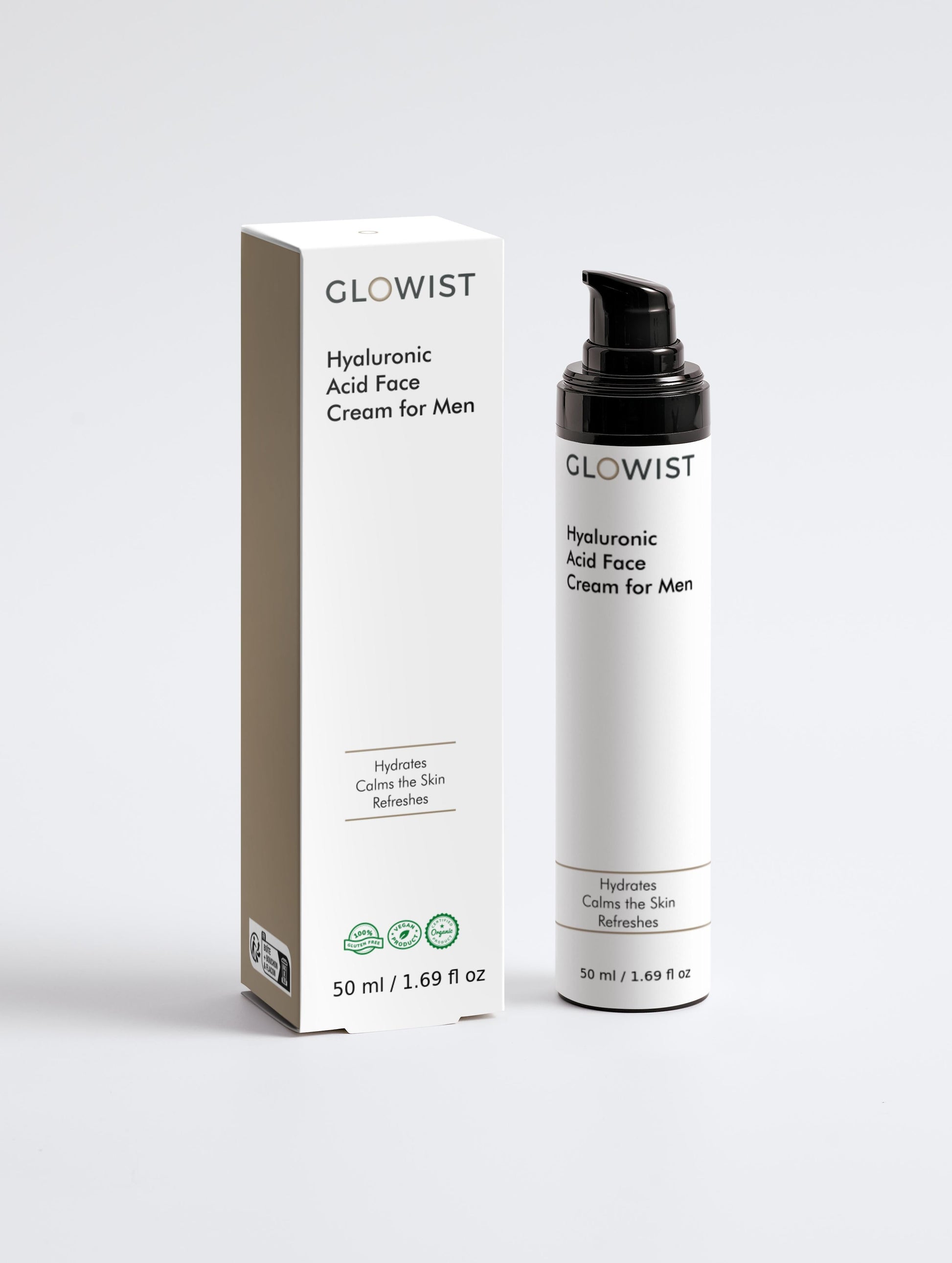 Men's Hydrating Face Moisturizer – Lightweight Daily Care - GLOWIST